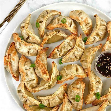 How to make Frozen potstickers in an air fryer (dumplings, wontons ...