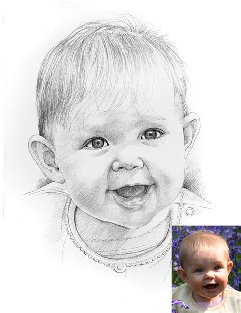 Pencil Sketches Of Baby Boy - pencildrawing2019