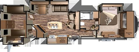 5Th Wheel Travel Trailer Floor Plans - floorplans.click