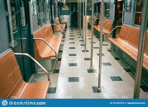 Interior of an Old NYC Subway Car, New York, New York Editorial Photo ...