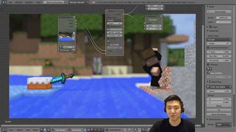 04 - Rendering in Blender Render - Minecraft Animation Workshop ...