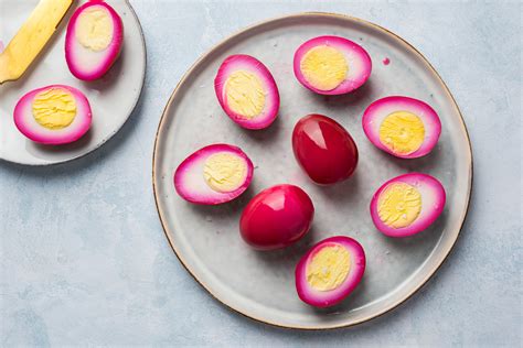 Red Pickled Eggs With Beet Juice Recipe