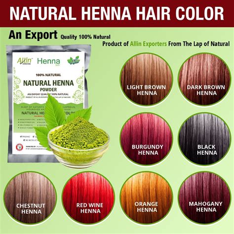 Natural Hair Colouring Products - Natural Hair