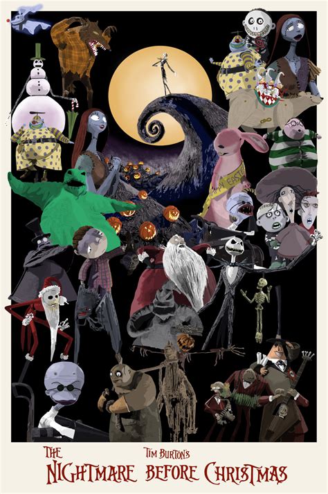 The Nightmare Before Christmas | Poster By Richard Potter