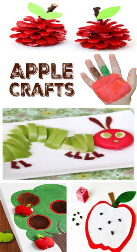 Apple Crafts for Kids