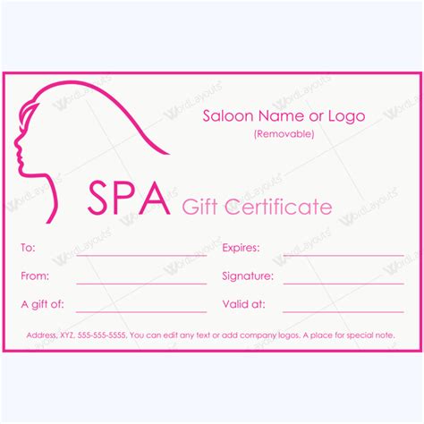 Bring in Clients with Spa Gift Certificate Templates