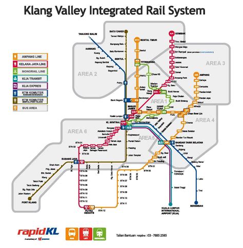 Malaysia Lrt Station Map