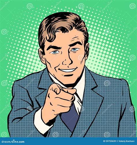 Spy Pointing Finger Cartoon Stock Illustration | CartoonDealer.com ...