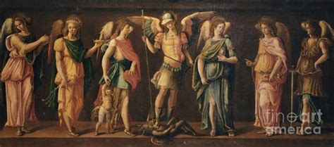 The Seven Archangels Painting by Matteo TOTARO - Pixels