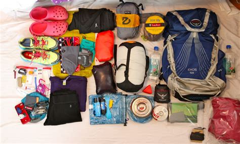 Appalachian Trail Gear List 2014 - The Trek