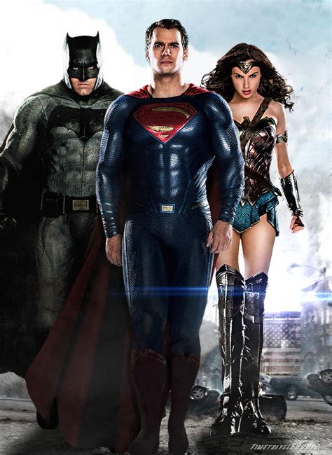 DCEU Trinity Poster (Batman Superman Wonder Woman) by Timetravel6000v2 ...