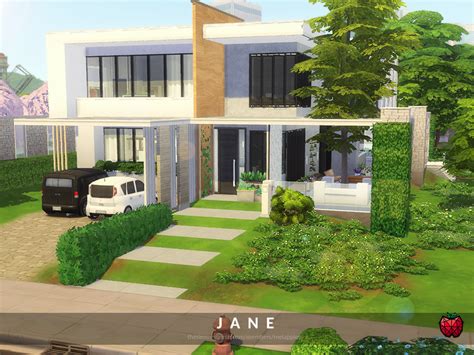 Jane House no cc by melapples from TSR • Sims 4 Downloads