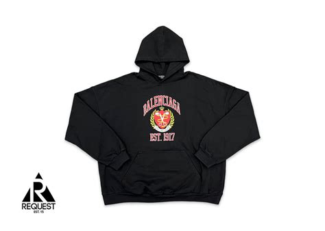 University Logo Hoodie "Black"