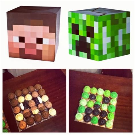 The Kroh's Nest: Minecraft cupcakes