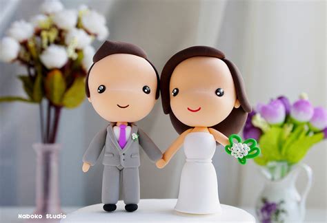 Anime Wedding Cake Toppers - jenniemarieweddings