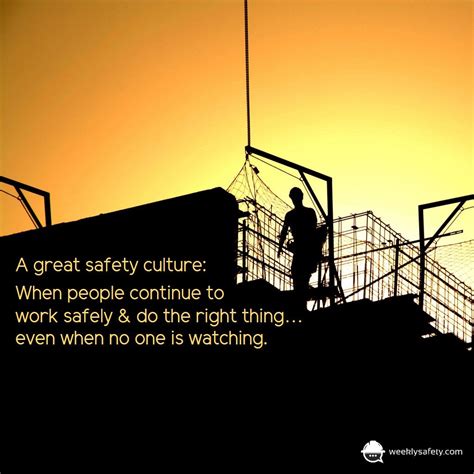 Great Safety Culture | Safety quotes, Health and safety poster, Safety ...