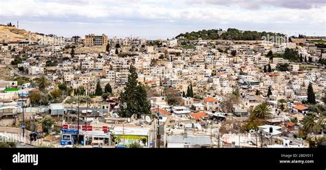 Aerial View of Jerusalem old city . Israel Stock Photo - Alamy