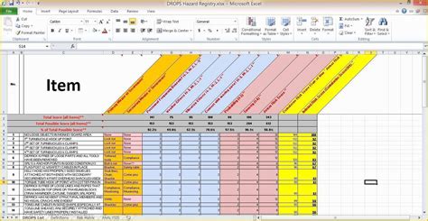 Employee Training Matrix Template Excel