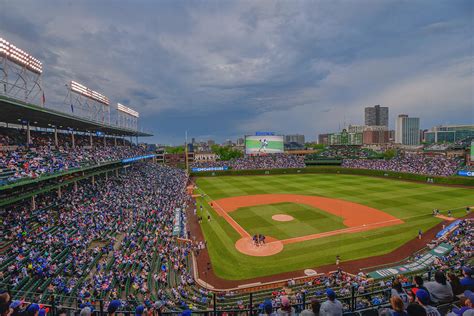 Chicago Cubs Wrigley Field 5 8228 Photograph by David Haskett II