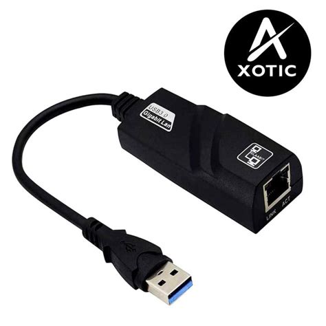 Axotic USB to LAN Adapter - 3.0 USB LAN Adapter Card Ethernet| Gigabit ...