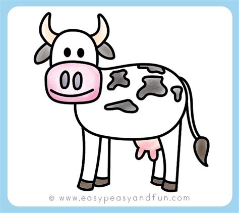 how to draw a cow face easy - Refreshingly Webcast Gallery Of Photos