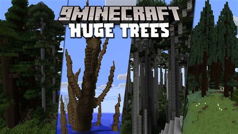 Huge Trees Mod 1.12.2 (Generated Trees) - Mc-Mod.Net