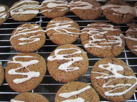 Iced Ginger Cookies – Learning to Eat