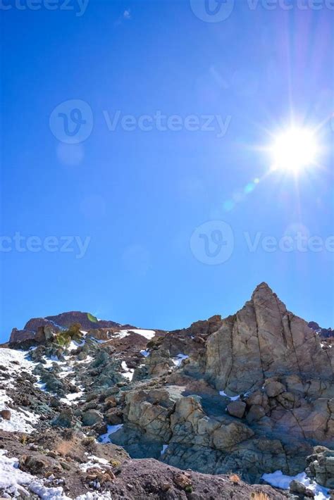 Snowy mountain landscape 21857826 Stock Photo at Vecteezy