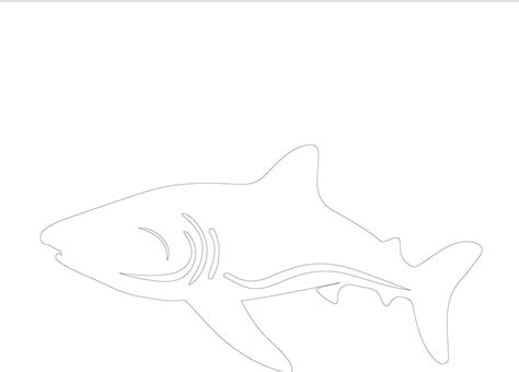 whale shark outline silhouette 38828433 Vector Art at Vecteezy