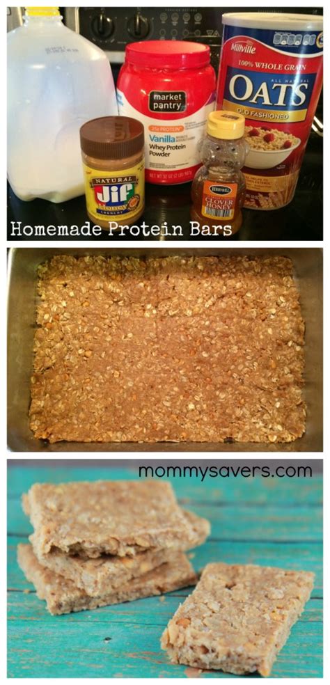 Homemade Protein Bars - Mommy Savers