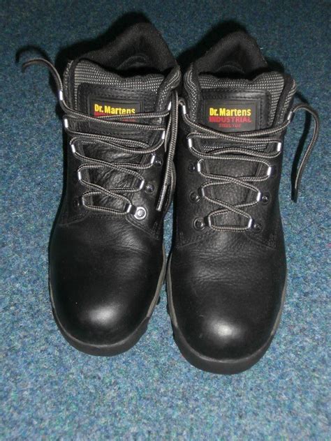 Dr Martens black industrial boots size 9 | in Livingston, West Lothian ...