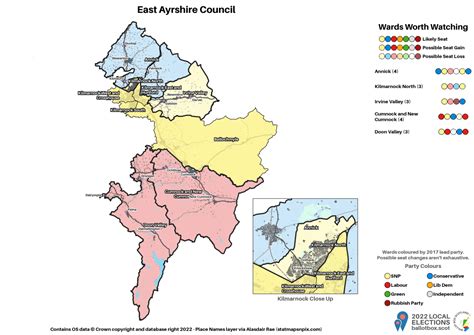 Wards Worth Watching: East Ayrshire – Ballot Box Scotland