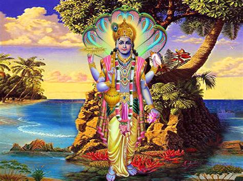 The Divine God - Lord Narayana Vishnu - Vedicfolks Blog