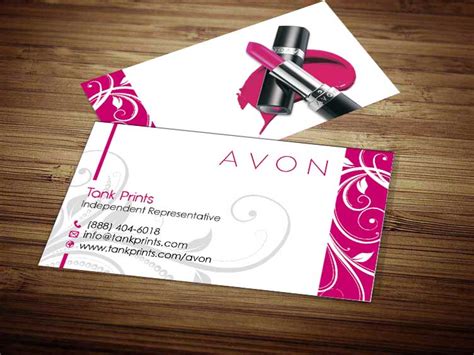 Free printable avon business cards, Download Free printable avon ...