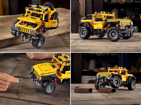 Lego's latest addition to the Technic series is a Jeep Wrangler with ...