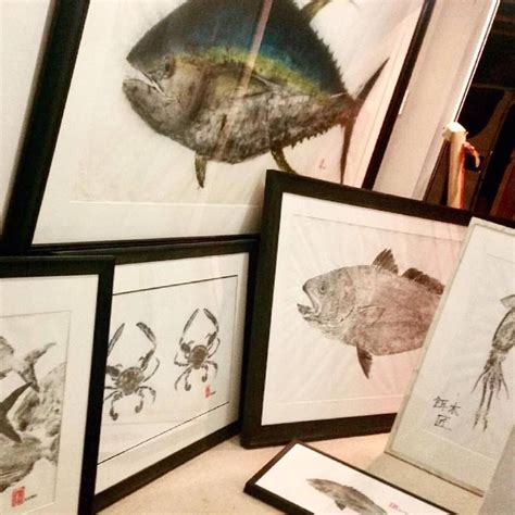 Gyotaku aboard how to make japanese fish prints – Artofit