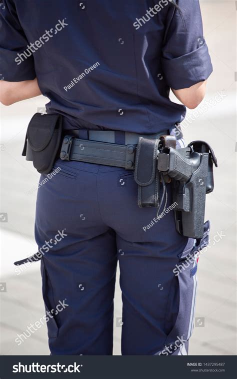 Austrian Police Woman Her Navy Blue Stock Photo 1437295487 | Shutterstock