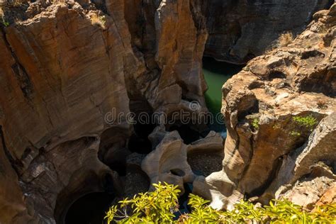 Bourkeâ€™s Luck Potholes Near Graskop in South Africa Stock Photo ...