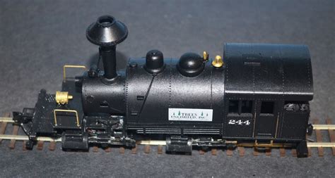 Nirvana Valley Model Railroad: 2-4-4-0 Steam Engine, kitbashed HO scale