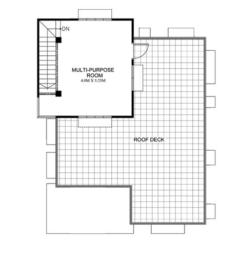 Maryanne - One Storey with Roof Deck (SHD-2015025) | Pinoy ePlans