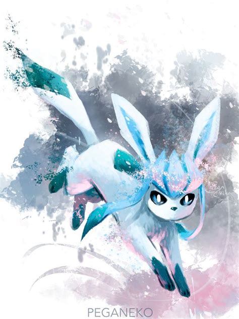 Glaceon - fan art by Pegaite on DeviantArt | Pokemon eevee, Pokemon ...