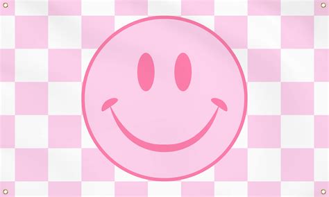 Top 57+ pink preppy wallpaper smiley face latest - in.cdgdbentre