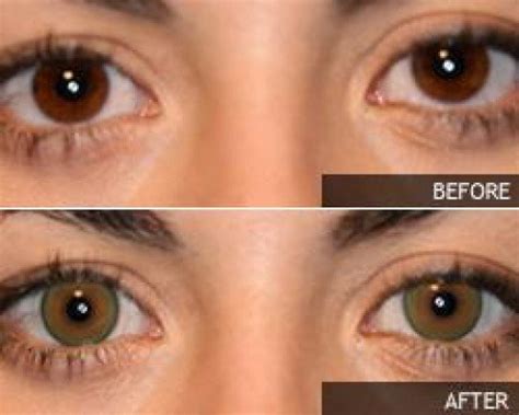 Green Contacts for Brown Eyes | StyleWile