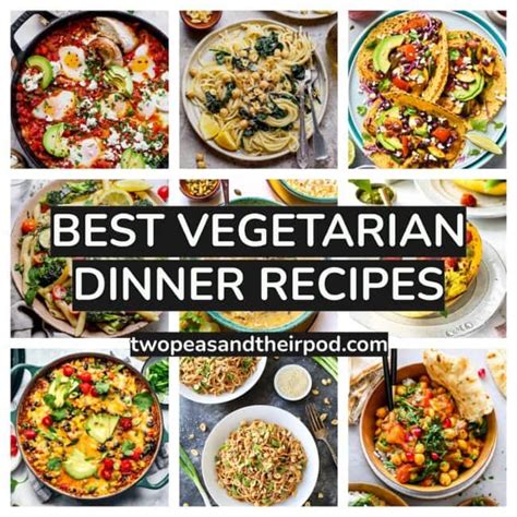 Easy Dinner Vegetarian Recipes For Family | Deporecipe.co