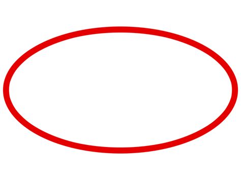 red oval Blank Template - Imgflip