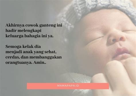 Detail Kartu Ucapan Kelahiran Bayi Islami Koleksi Nomer 10