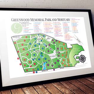 Mike Reynosa - Greenwood Memorial Park - Park Map