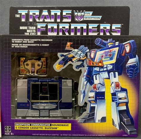 TRANSFORMERS - SOUNDWAVE G1 REISSUE - WALMART EXCLUSIVE | Robotoyz