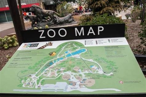 Omaha Zoo Map | Color 2018