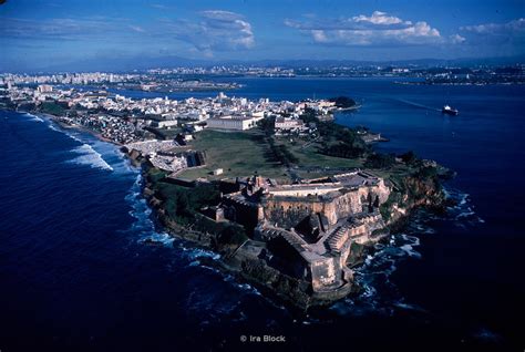 Ira Block Photography | Aerial of Fort El Morro